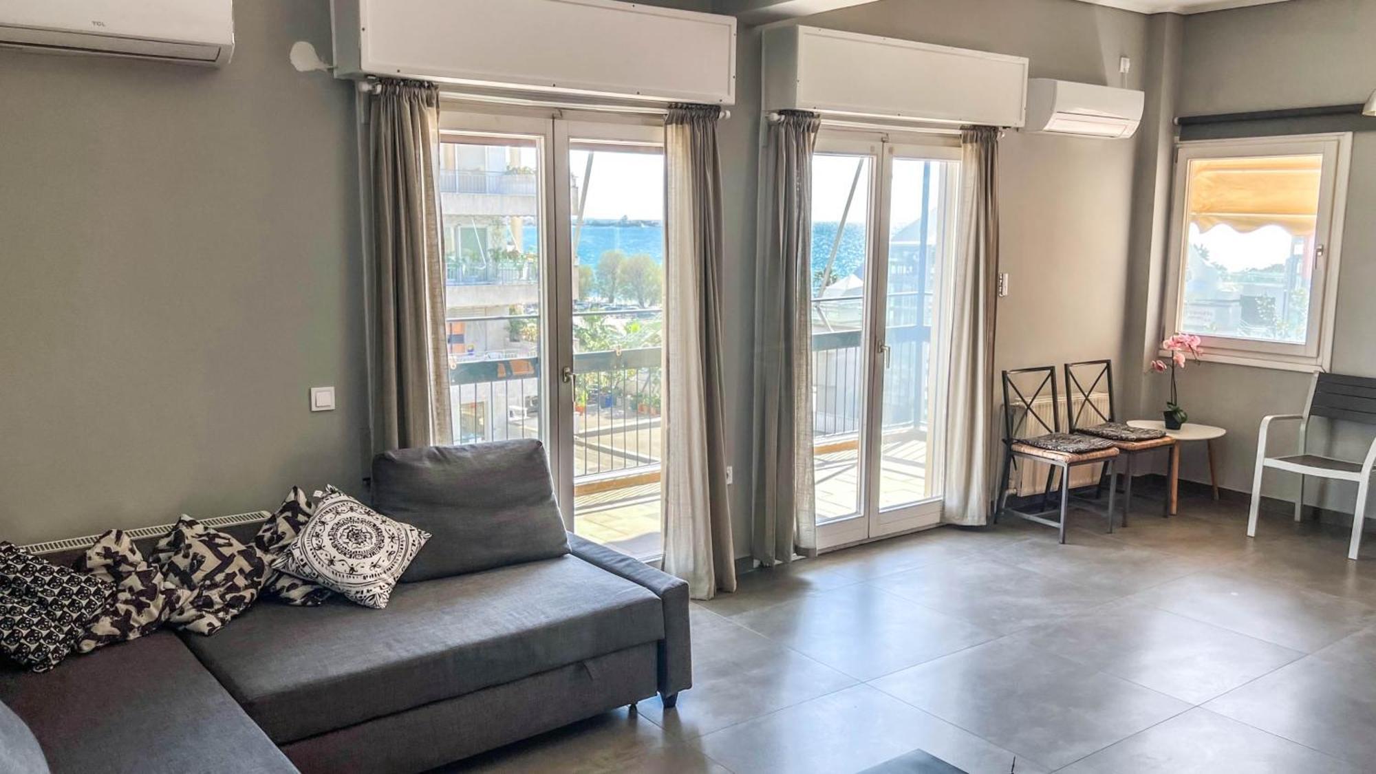 Alimos Sea View Family Apartment Афины Экстерьер фото